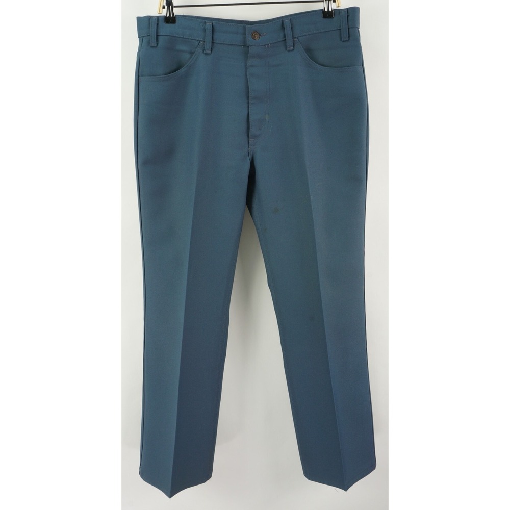 Vintage 1980s Levis 537 Black Label Woven Stretch Performance Pants Mens 36 x 30